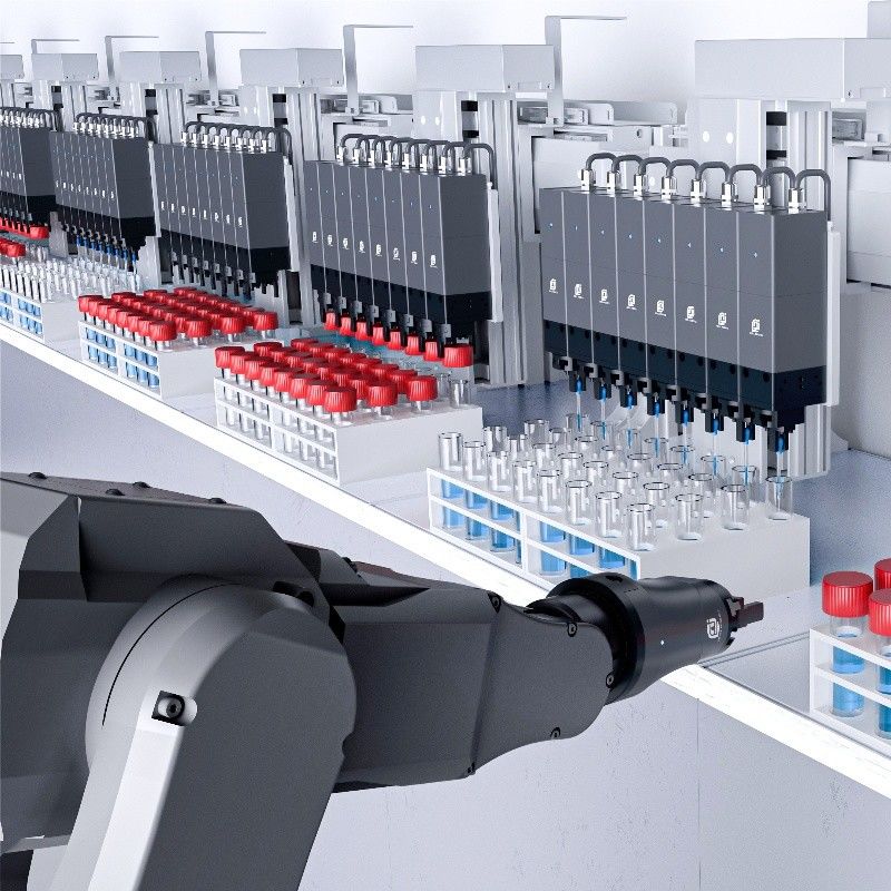 WEPG Series High-precision Weighing Gripper For 3C Electronics With Real - Time Weighing Function (Trò cân chính xác cao cho thiết bị điện tử 3C với chức năng cân trong thời gian thực)