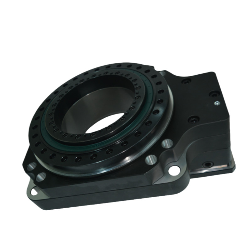 Tiếng ồn thấp mô-men xoắn lớn Độ chính xác bàn quay rỗng 35mm đường kính rỗng hộp số quay rỗng